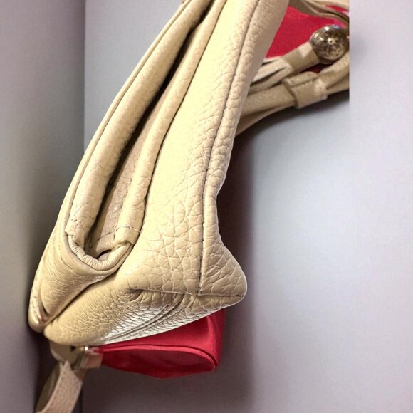 Brighton Leather Organizer Crossbody Bag – Ivory - Picture 11 of 14